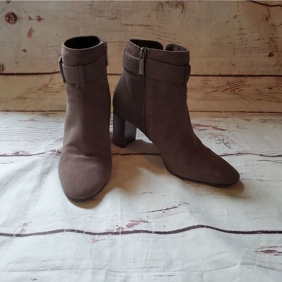 Aqualtina Buckle Ankle Boots Size 8.5 - Picture 4 of 6